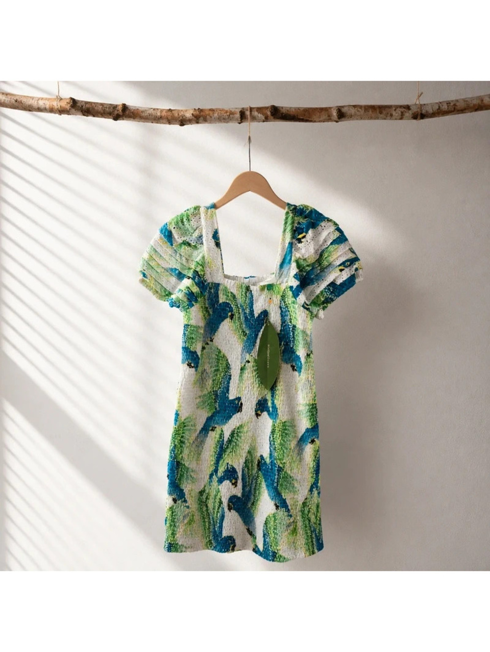NEW Farm Rio smock dress size L